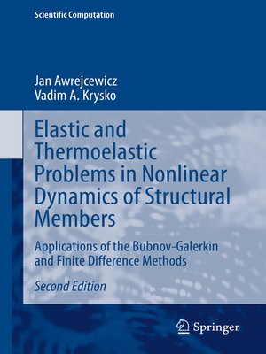 cover image of Elastic and Thermoelastic Problems in Nonlinear Dynamics of Structural Members